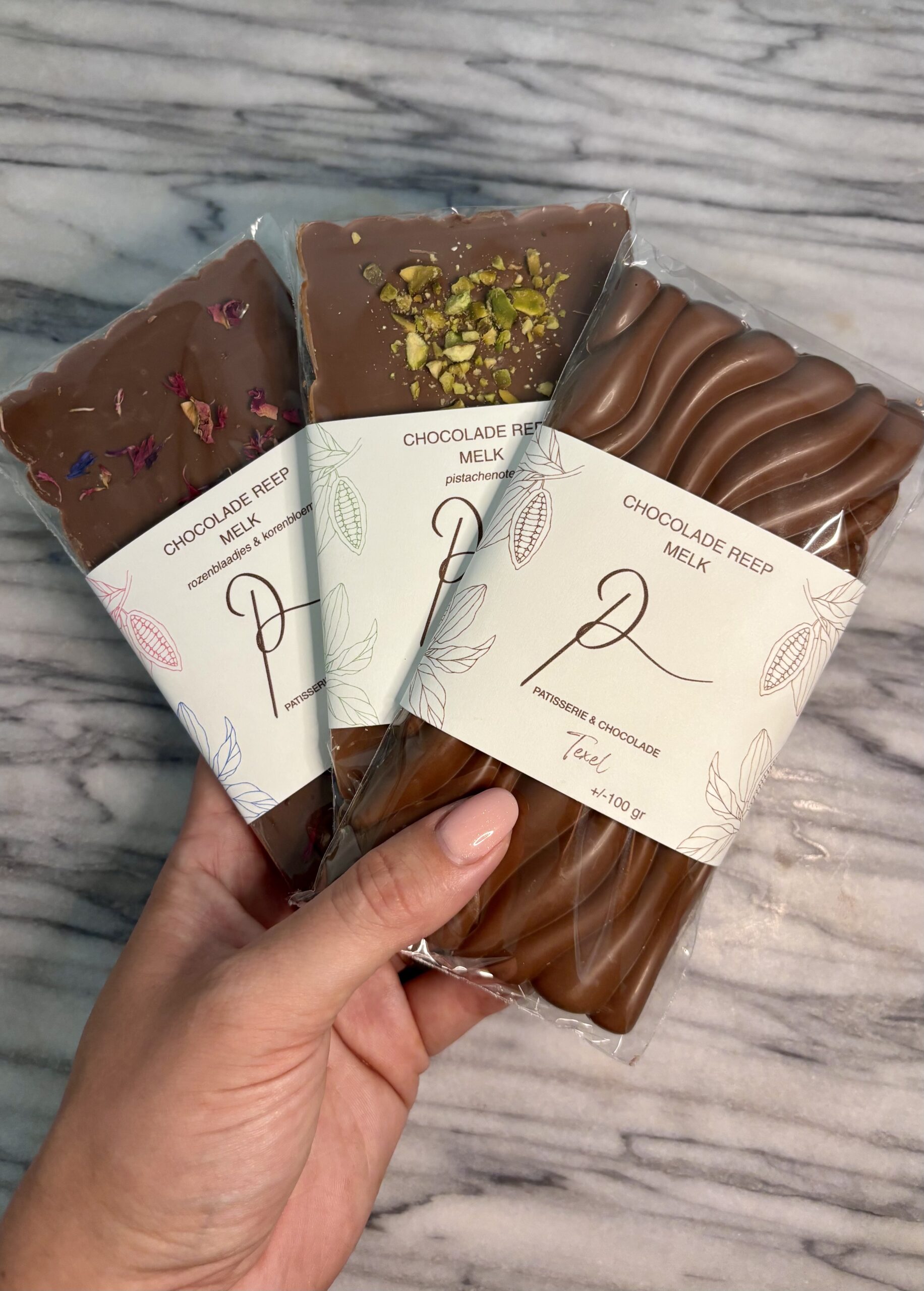 Chocoladereep met topping - Afbeelding 2